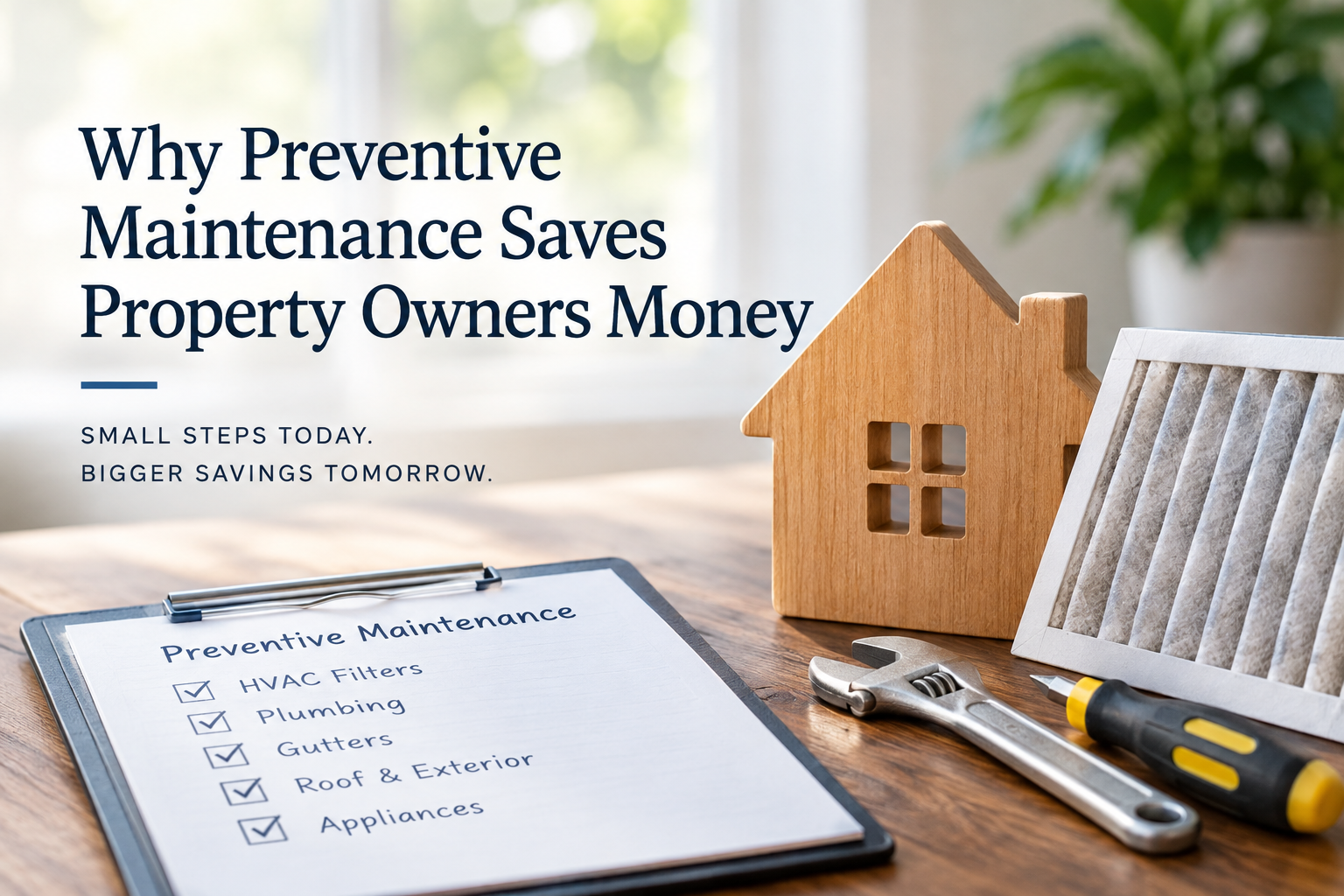Why Preventive Maintenance Saves Property Owners Money